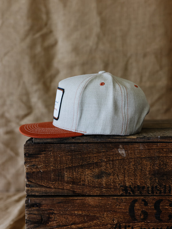 Blazing trails - Western, Cr�me merle and rust rucker Cap, adjustable snapback, cotton acrylic, tough fabric