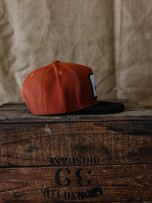 Rust Rider - Western Trucker Cap, Acrylic Cotton blend, adjustable snapback, cowboy style