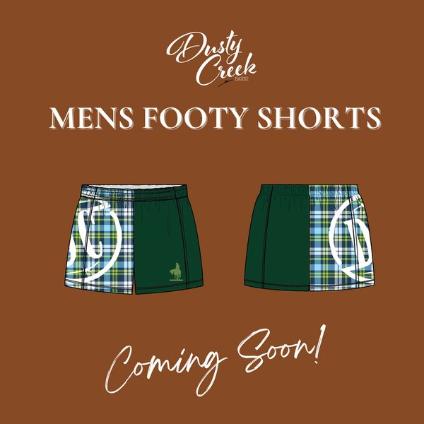 Footy Short Harvest Available for Preorder soon!