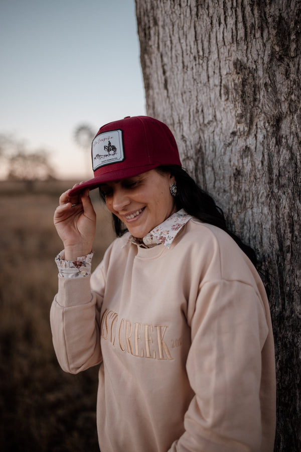 DUSTY RANCH Maroon Cowpoke