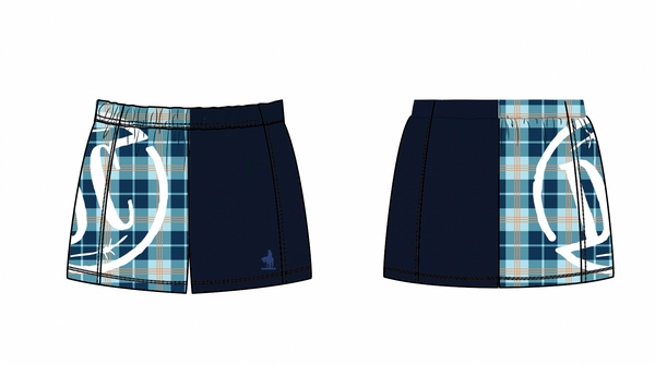 Footy Short Kids Navy