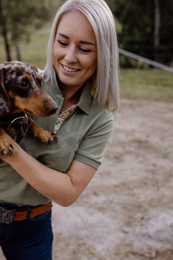 LADIES POLO Khaki