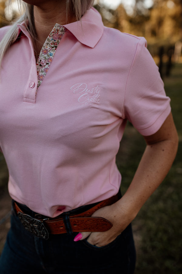 LADIES POLO Light Pink