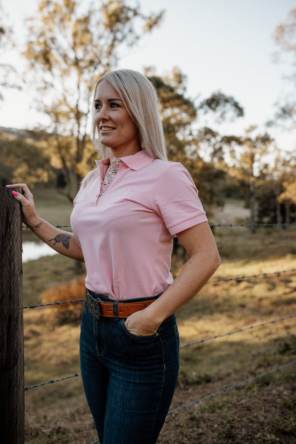 LADIES POLO Light Pink