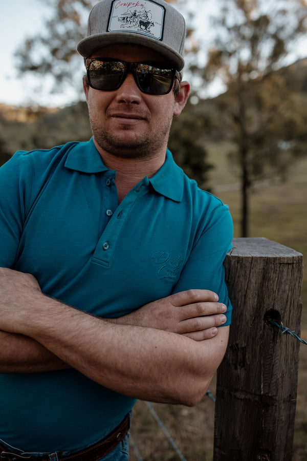 MENS POLO Teal